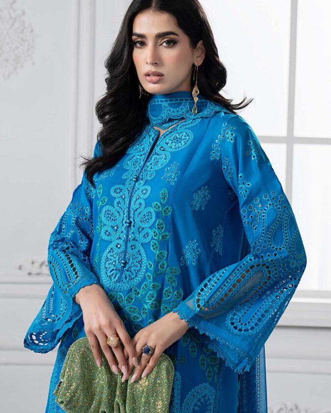 MARIA.B Luxury Lawn – Embroidered Lawn Suit | D-2503-B