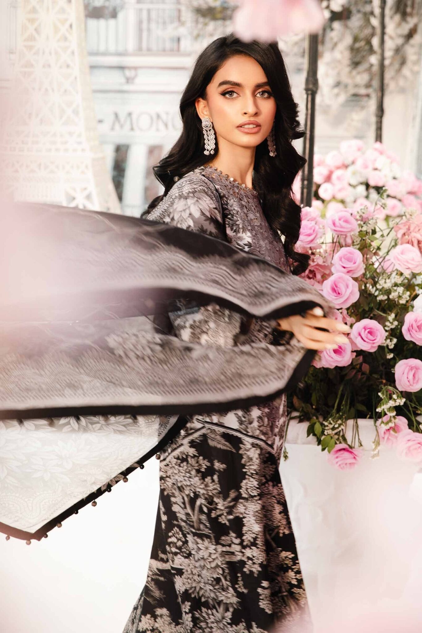 MARIA B M.Prints Eid Collection 2025 | MPT-2608-B - Image 4