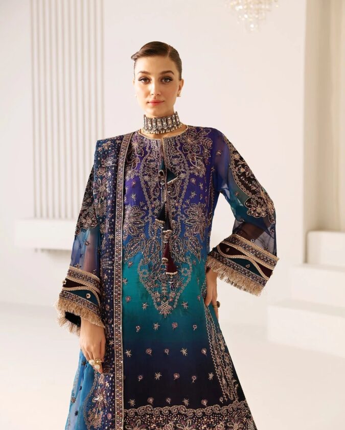 Alizeh La Ruhe Embroidered Chiffon