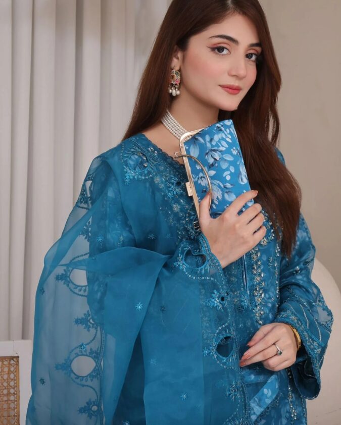 Haleema Organza by Fatima Bano