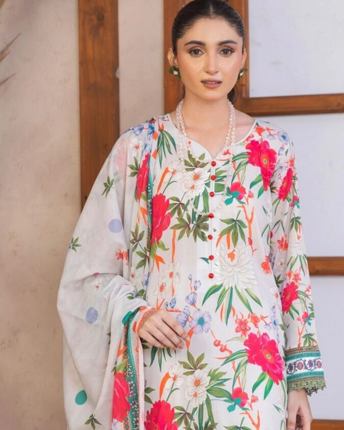 Rang Preet Digital Printed Lawn 3-Piece Suit