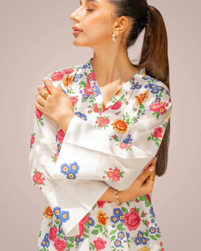 Bloom White Floral Co-ord Set